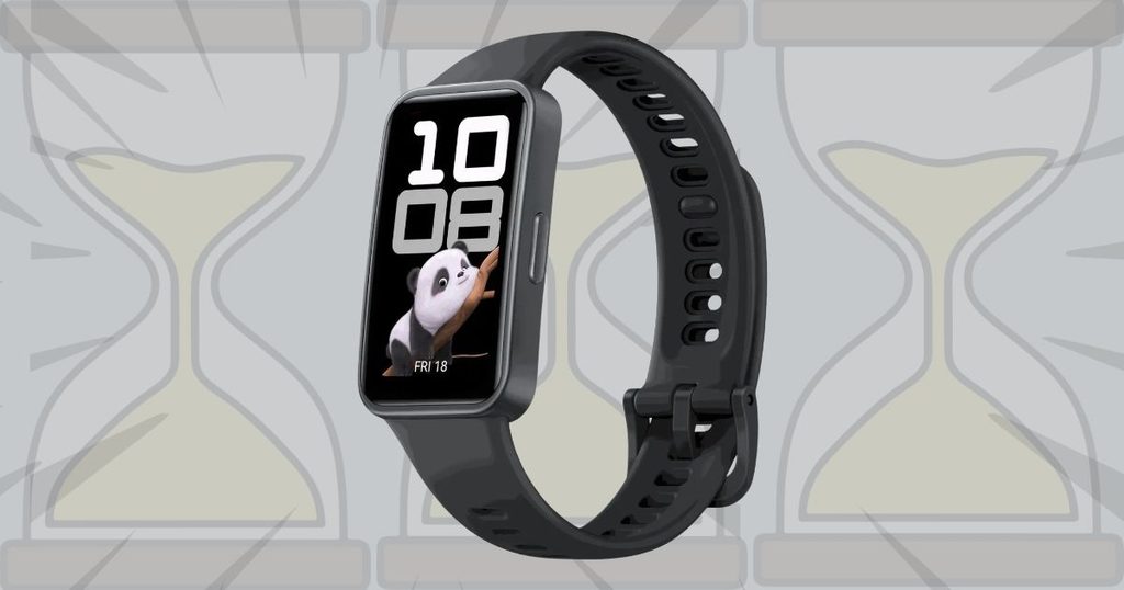 Smartwatch HUAWEI Band 10 Caixa de Polímeros Duráveis Análise do Sono em Nível Profissional Assistente de Bem-estar Emocional Relógio Smartwatch Compatível com Android e iOS Preto