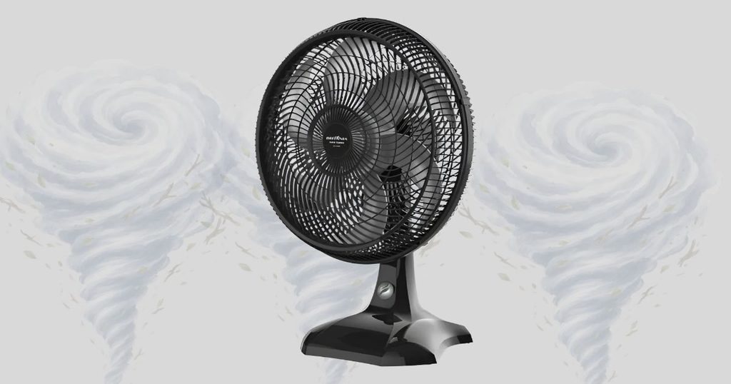 Ventilador Bvt400 Maxx Force 2 Em 1 150w Preto Britânia